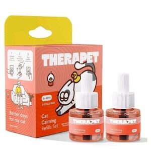 Therapet 60-Day Cat Calming Refill- Cat Pheromone Refill for Stress, Calming